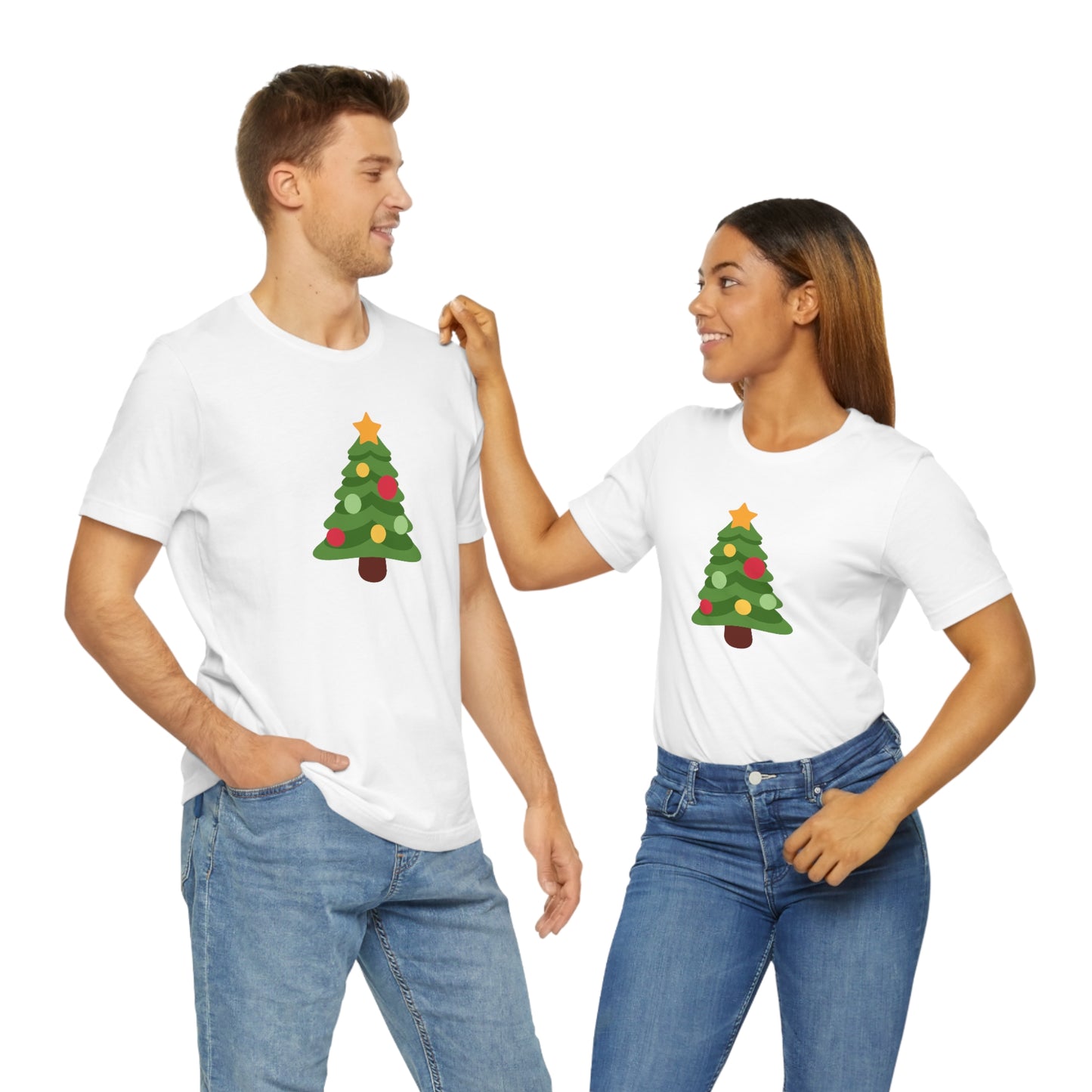 Unisex Jersey Short Sleeve Tee - CHRISTMAS TREE