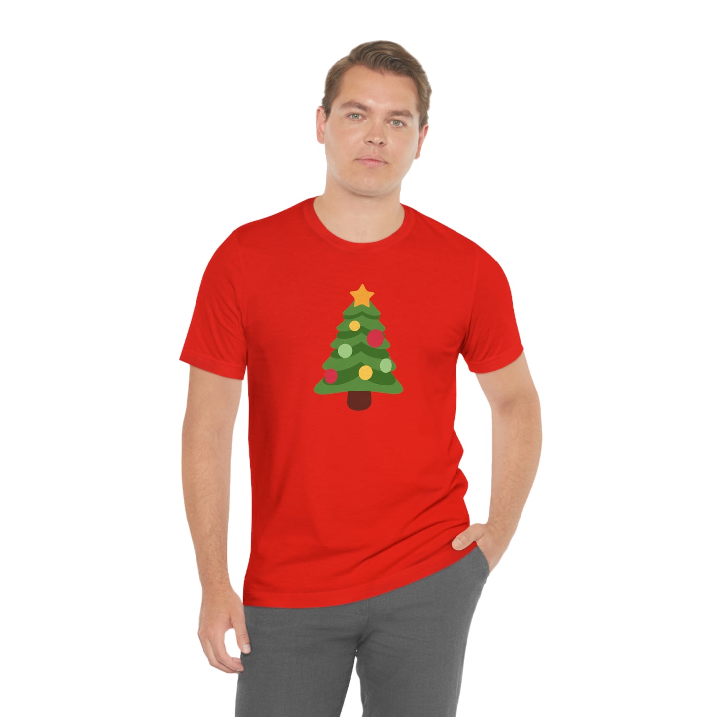 Unisex Jersey Short Sleeve Tee - CHRISTMAS TREE