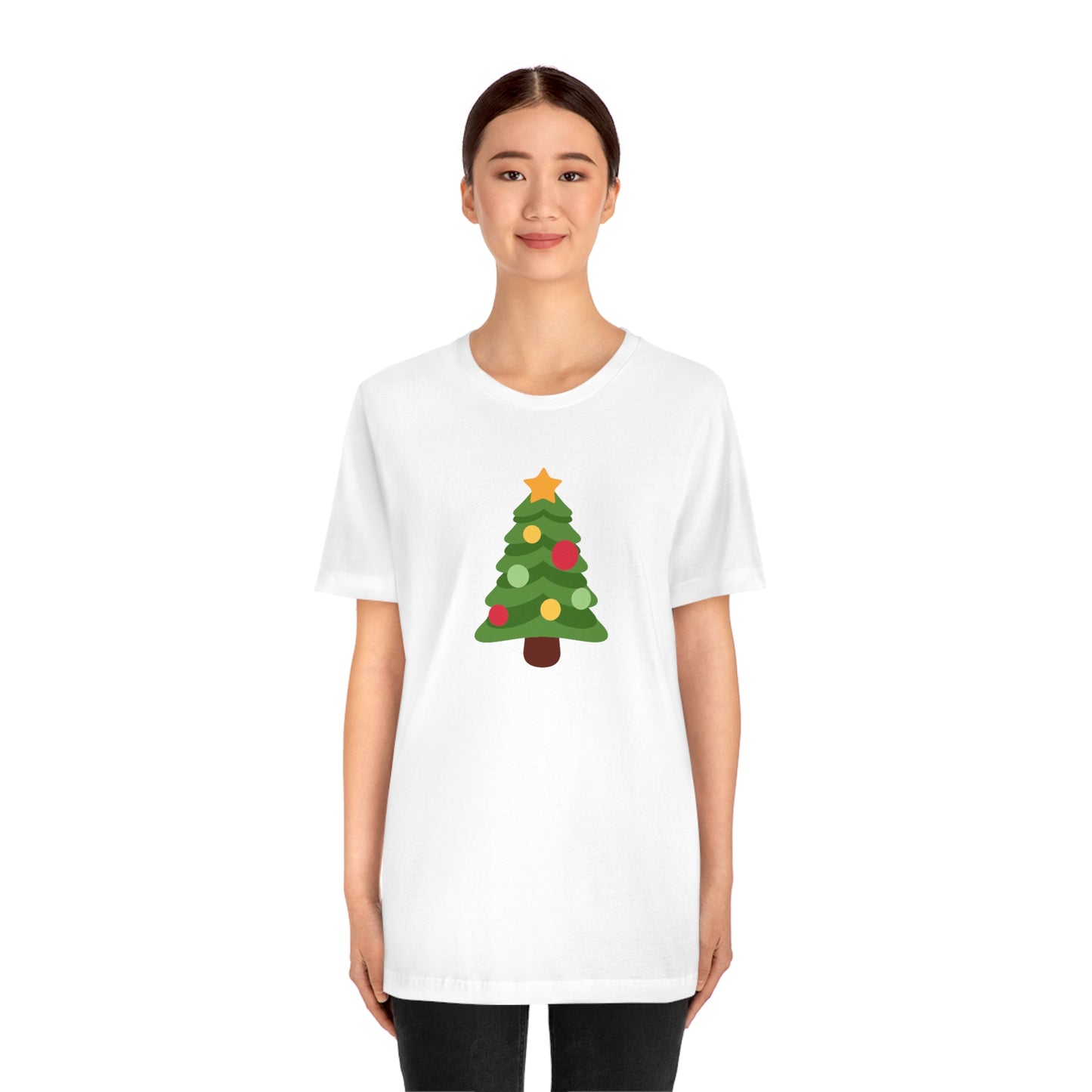 Unisex Jersey Short Sleeve Tee - CHRISTMAS TREE