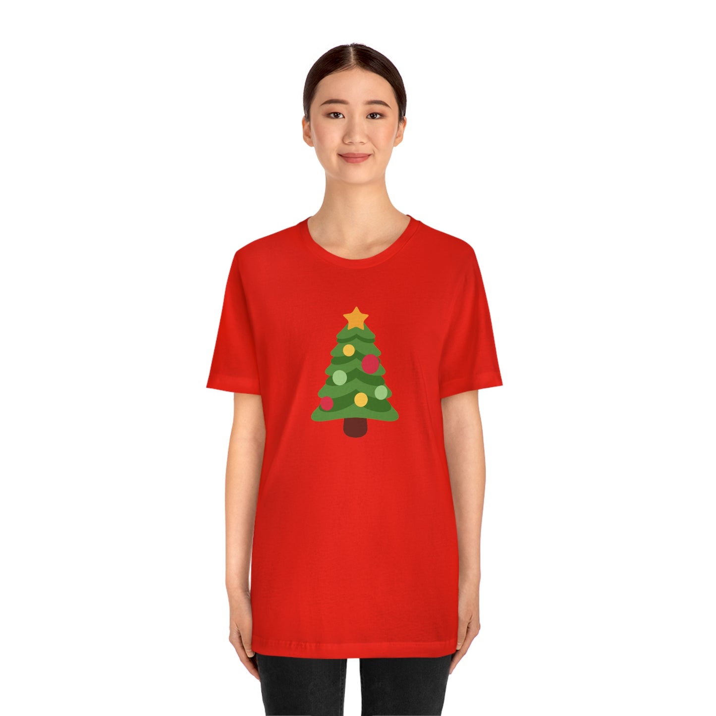 Unisex Jersey Short Sleeve Tee - CHRISTMAS TREE