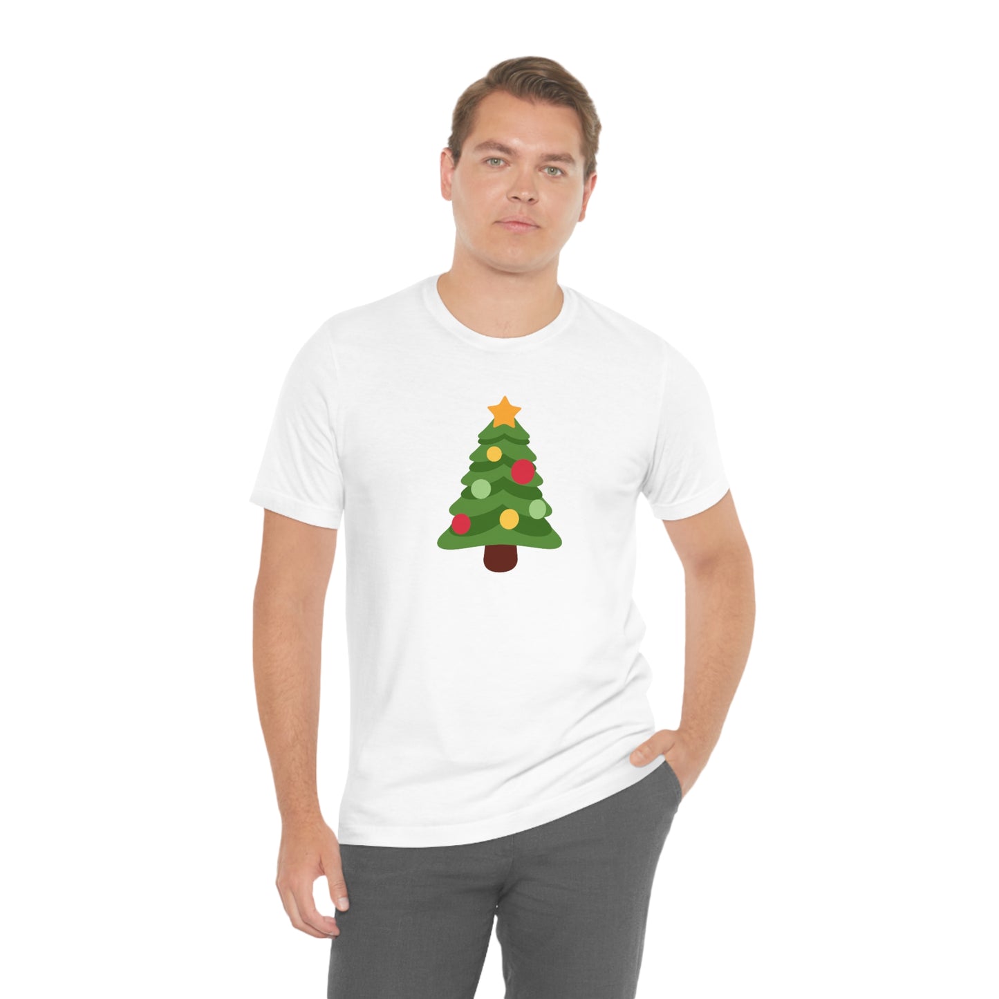 Unisex Jersey Short Sleeve Tee - CHRISTMAS TREE