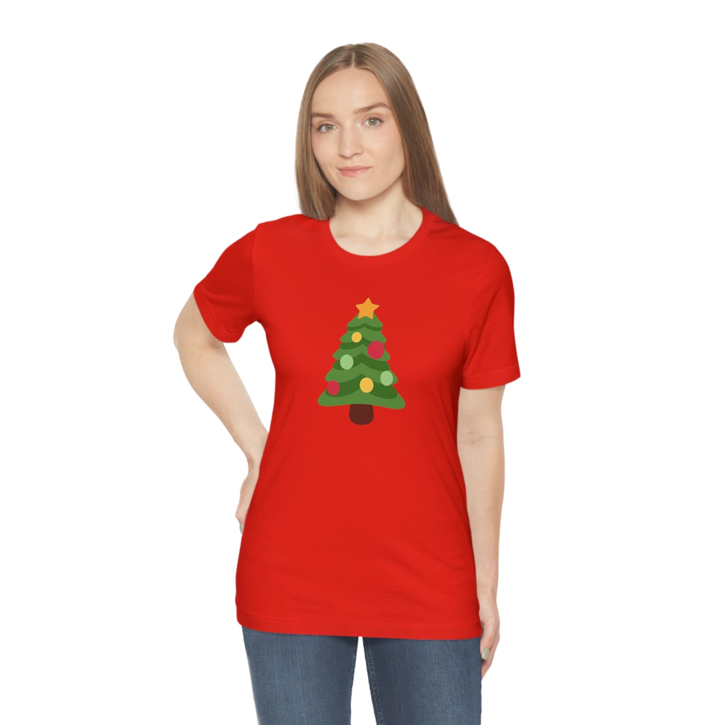 Unisex Jersey Short Sleeve Tee - CHRISTMAS TREE