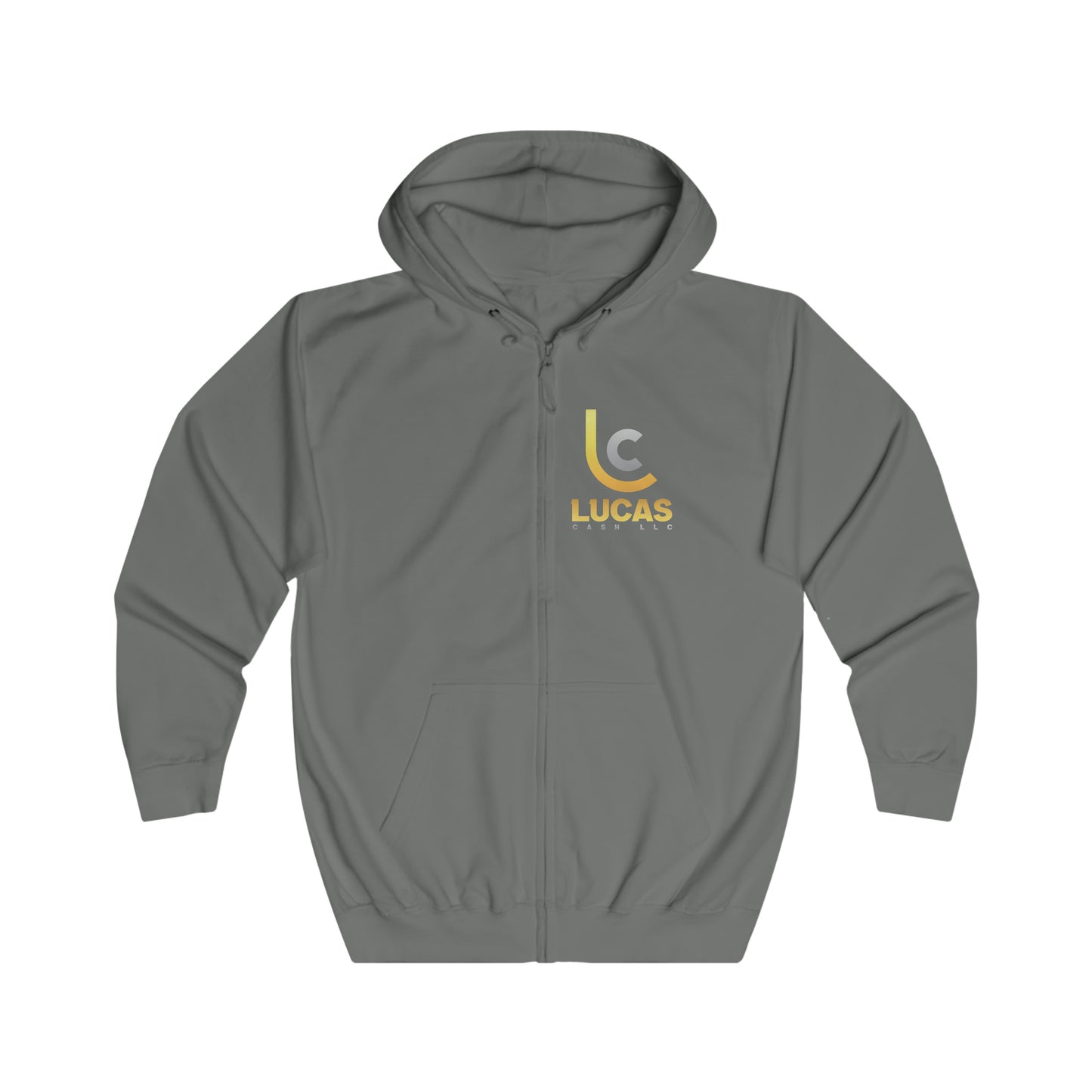 Unisex Full Zip Hoodie - LUCAS CASH