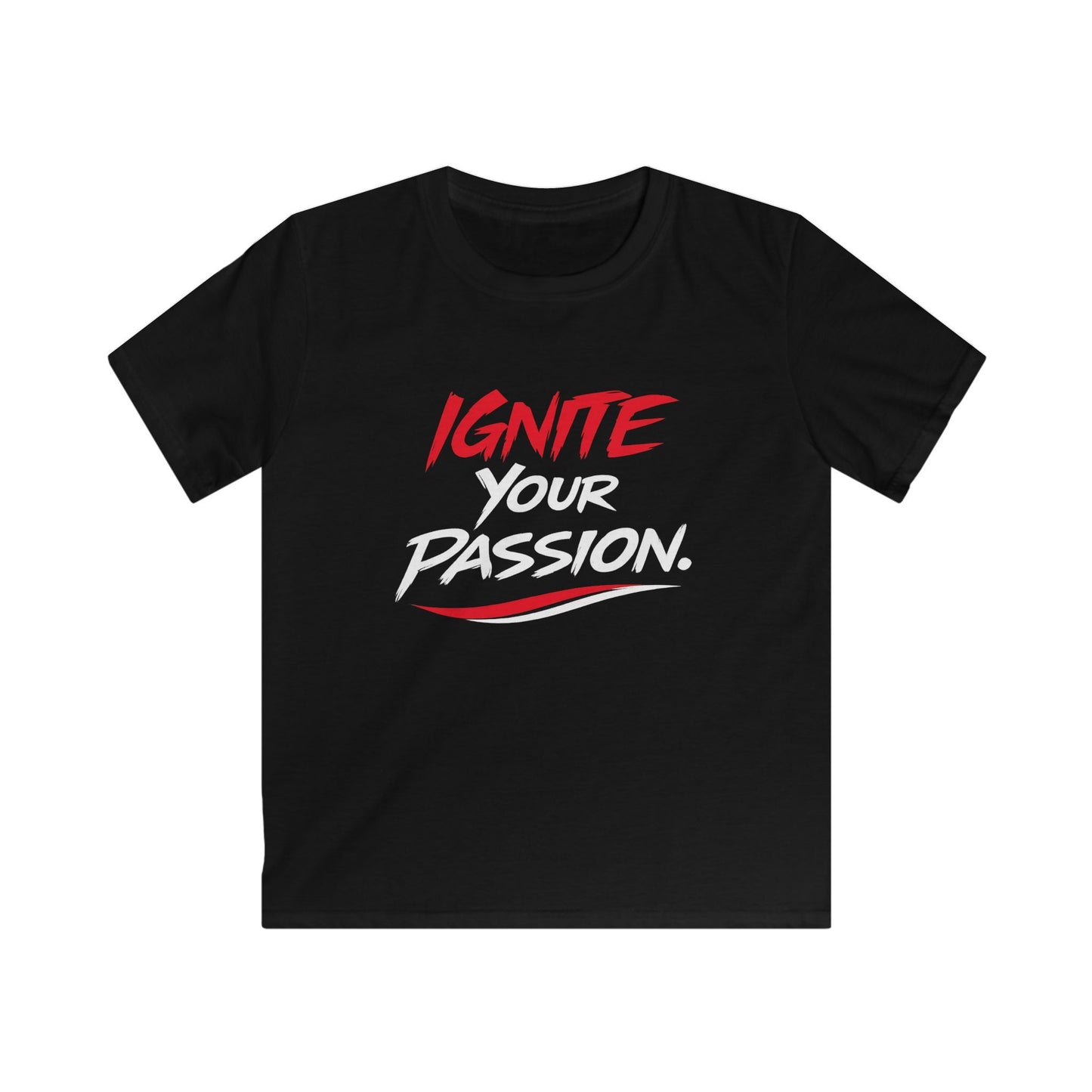 FUEL Aquatics - Ignite Your Passion - Kids Softstyle Tee