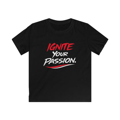 FUEL Aquatics - Ignite Your Passion - Kids Softstyle Tee