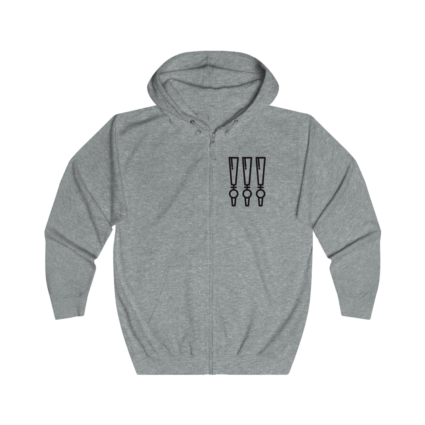 Unisex Full Zip Hoodie - SUPERIOR DRAFT